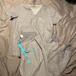 1 pair of FIGS Gray Scrubs